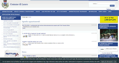 Desktop Screenshot of comune.lauco.ud.it